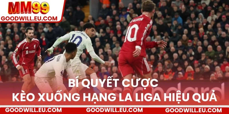 Bí quyết cược kèo xuống hạng La Liga hiệu quả