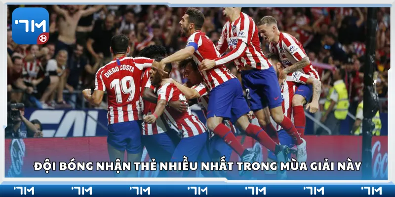 kèo đội nhận thẻ nhiều nhất