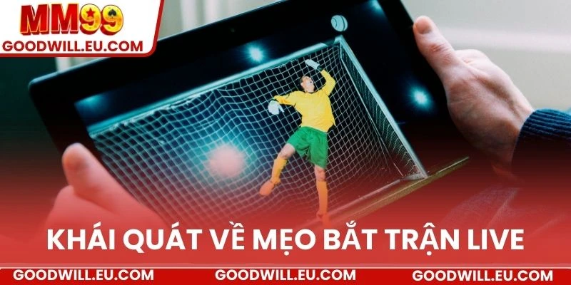 Khái quát về mẹo bắt trận live