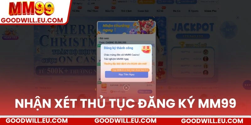 Nhận xét thủ tục đăng ký MM99